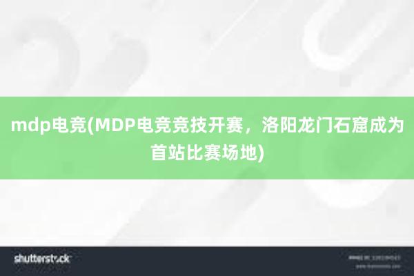 mdp电竞(MDP电竞竞技开赛，洛阳龙门石窟成为首站比赛场地)